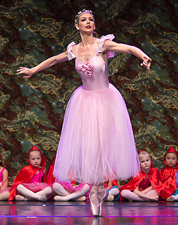 ballet dancer on stage sydney